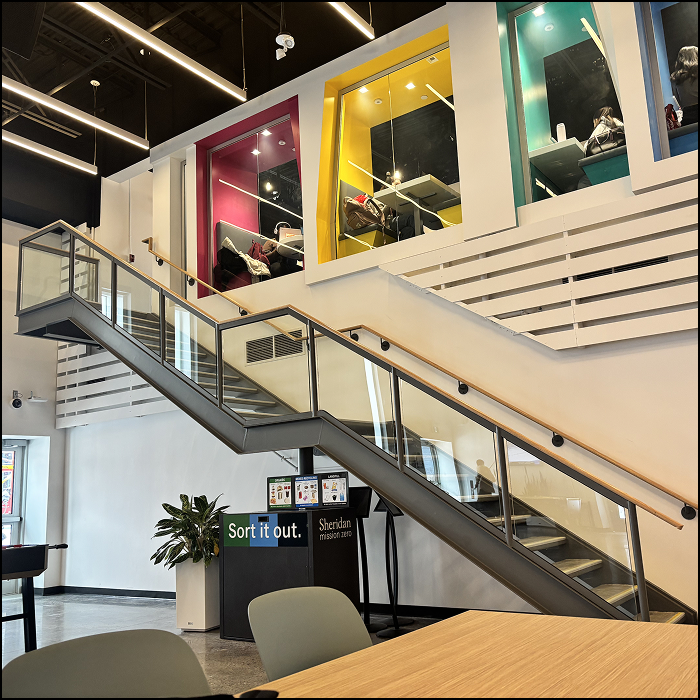 The sound of music ahd chatter inside the Marquee.