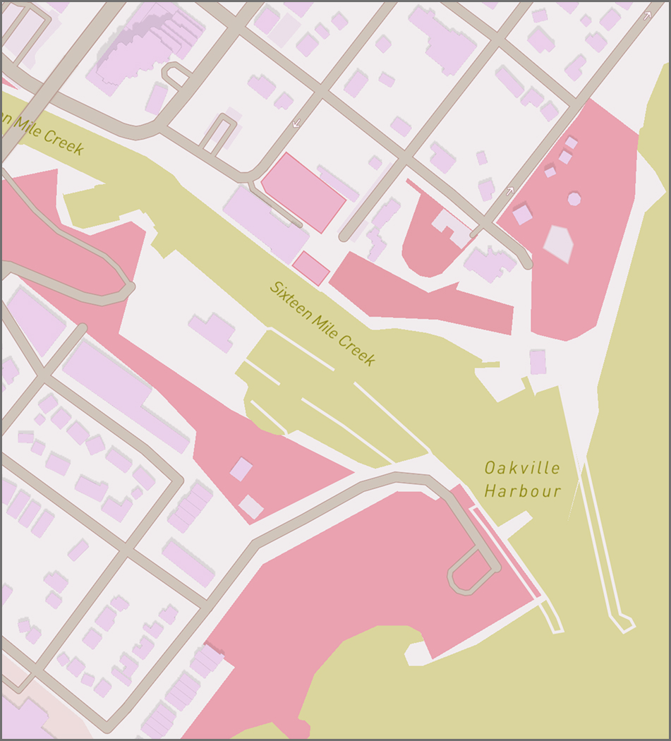 Final look after removing all the place/road labels.