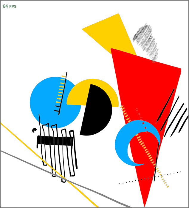 More testing with the angles and arrangement of objects.